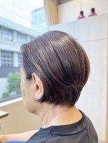 シュヴー 築地(CHEVEUX) 【築地】ショートボブ/丸みショート/白髪染め/髪質改善