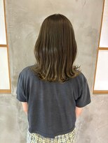 アカラ アネックス(acala annex)&nbsp;外ハネオリーブボブ【20代30代イルミナ/縮毛矯正/髪質改善】
