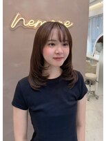 ネモネ バイ ミリー 梅田茶屋町(nemone by milly)&nbsp;ミディアムレイヤー