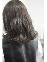 ミエルヘアーブラン(miel hair blanc) 【miel hair blanc】ラフ感♪濡れ髪パーマスタイル☆