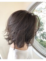 ルーチェ(luce)&nbsp;ナチュラルハイライト！ロングボブ！デザインカラー