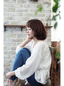 エルクバイコットン(elk by Cotton) 【elk by cotton平塚】エアリーミディ/パーマ/ナチュラル