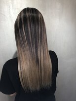 テテ(TETE) ブラウンバレイヤージュ 長堀橋×心斎橋