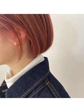 タイドヘアー(tide hair) サーモンピンク