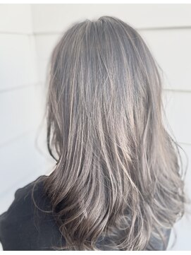 アプシー 三木店(Apsee) セミロングレイヤー×バレイヤージュ