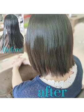 リー(Ly.) カット　縮毛矯正