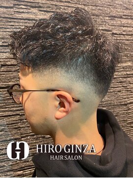 ヒロギンザ 五反田店(HIRO GINZA) フェード　五反田　理容室　床屋