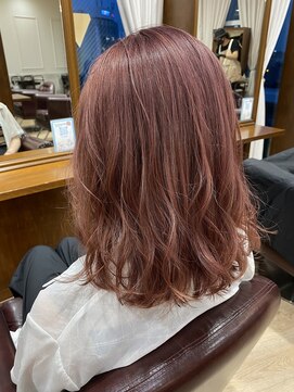 エイトサカエ 栄店(EIGHT sakae) 【EIGHT nagoya】ピンクベージュ/ピンク/ケアブリーチ