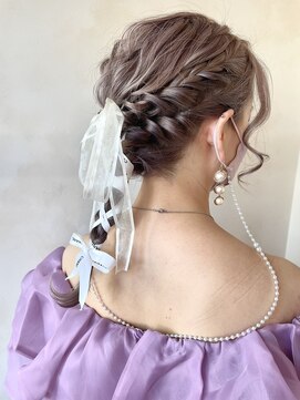 マリン(Marine) 編み下ろし紐アレンジ