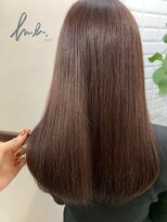 ハブ(hub)&nbsp;【天神今泉】ブリーチなしピンクベージュ