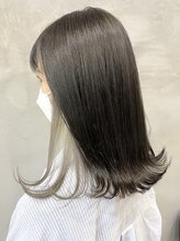 ブラウンをかき消す圧倒的な発色【アディクシー】導入しました♪　　[那覇真嘉比/髪質改善/インナーカラー]