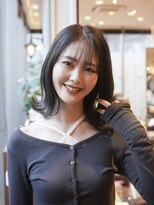 ビュートリアム 梅田(BEAUTRIUM)&nbsp;外ハネロブ/シースルーバング/グレージュ/くびれ/梅田/茶屋町