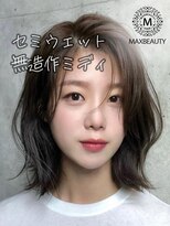 セミウェット無造作ロブ銀座/東京駅