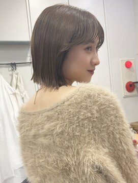 ビュー フクオカ(VIEW FUKUOKA) フェミニンで可愛いチェリーブラウンイメチェンボブ