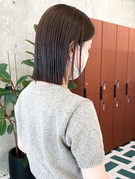 ノエ(noe) ボブ×グレージュ