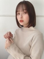 サンドシーン(sand scene)&nbsp;ボブ/インナーカラー/縮毛矯正髪質改善/ショートボブ/白髪ぼかし