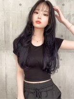 スターズ 柏(STARS) 韓国ヘア　シースルーバング　ロングレイヤー　前髪カタログ