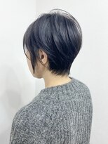 ランプ(Lamp) くびレイヤーグレーベージュニュアンスカラー白髪染め白髪ぼかし