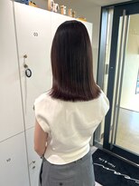 オーシャン(Ocean) 【OceanHair&Life田中愛梨】切りっぱなし×ココアブラウン