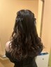【REINA専用クーポン】ヘアセット♪編みおろし、アップスタイルetc