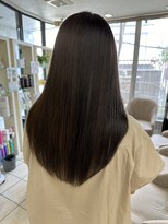 クオリス 上板橋店(QUALIS) 大人美人艶カラーベージュ小顔カット透明感レイヤーロング