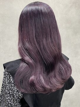 ルノン シェリー(LUNON cheliy) ラベンダー/ピンクラベンダー/Wカラー/くびれ巻き