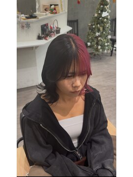 ココット 京橋店(cocotte) 艶髪ツートンピンクカラー