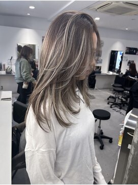 キング 枚方店(K!ng) 縮毛矯正髪質改善ハイライトレイヤーカット枚方美容室エクステ