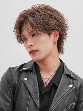 メンズヘアセンス 渋谷(MEN'S HAIR SENSE) フェザーパーマ／ニュアンスパーマ/韓国マッシュ/ブルーブラック