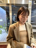 パープル(PURPLE)&nbsp;ボブ/ミニボブ/切りっぱなしボブ/イルミナカラー