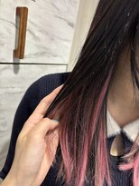 アース オーセンティック 松山銀天街店(EARTH Autentic) ピンクインナーカラー