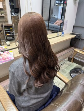 エイト 金沢店(EIGHT kanazawa) ブリーチなし透明感ブラウン