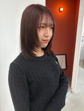 ミディアムレイヤー/暖色ブラウン 