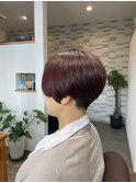 阿見町/ショートカット/マッシュウルフ/白髪/ヘッドスパ