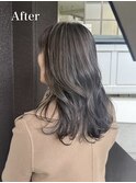 大人のグレージュ。ホームカラーとおさらば!