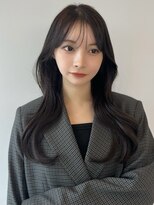 ソラ 広尾店(SORA)&nbsp;レイヤーカット/ベージュカラー/顔周りカット