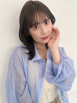 トリコ トウキョウ アヴェダ 表参道店(tricot TOKYO AVEDA) レイヤーボブ/顔まわりレイヤー/ボブ/外ハネボブ/小顔/表参道