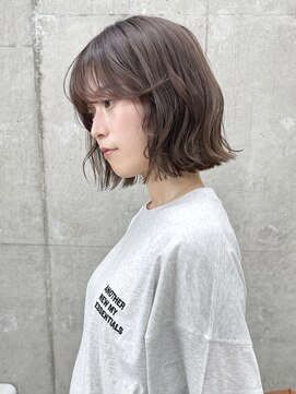 ガーデン 渋谷(GARDEN) 小顔大人ボブ暗めカラーミディアムデザインカラー