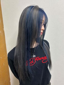 ロックス バイ マグ 松本(rocks BY MAG) 20代30代40代デザインカラーブリーチ1回韓国ヘア