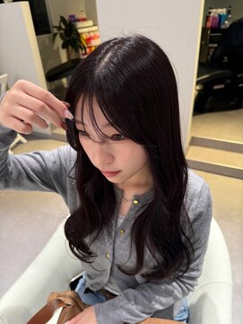 アム(amu) ラベンダーグレージュ/ラベンダーカラー/ブリーチなしカラー