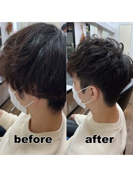 モンド ヘアクリエーション 和田店(monde hair creation) 【monde】before × after × 髪質改善