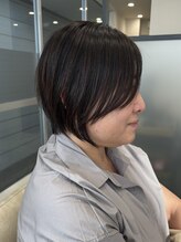 ブルーベイル(Blue Veil.) 曲がるショート縮毛矯正/30代/40代/50代