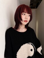 バロウ(BURROW)&nbsp;ミディアムハイトーン/髪質改善/ケアブリーチ/うえみ寿々45