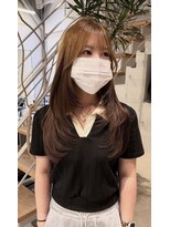 アディクト(ADDICT)&nbsp;Long Layers × Hazel Beige