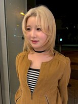 ユルク(JURK nagoya)&nbsp;栄/ダークパープル/ナチュラルショート/ミルクブラウン/夏