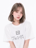 キャロル(CAROL) 小顔ボブ×顔まわりレイヤー|大人可愛い韓国ヘア