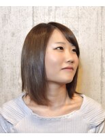 バーニー ヘア ラウンジ(Burny hair lounge)&nbsp;切りっぱなしボブ