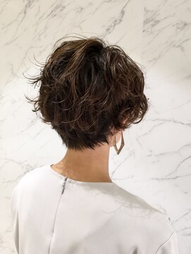 パティオン(PATIONN) リアルミックスパーマで作る大人のリラクシーボブスタイル☆