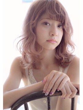 ラべリー 池袋(LOVELEY) ロブノーブルクラシカルバイヤージュパーマミディ