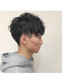 ソフトツイスト無造作パーマ